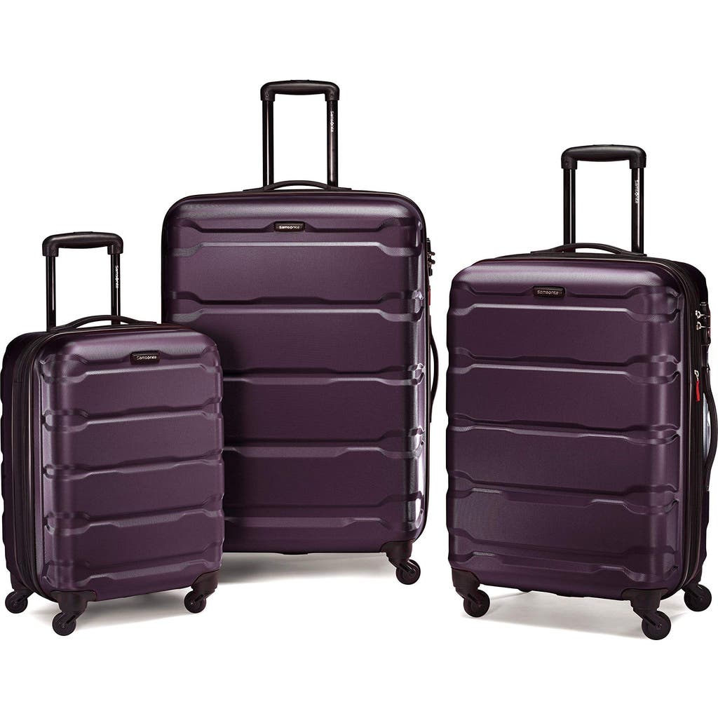 Samsonite Omni Pc 3-piece Set (20/24/28) Hardside Expandable Luggage With Spinner Wheels