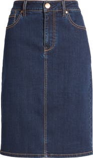 1822 Denim High Waist Denim Skirt