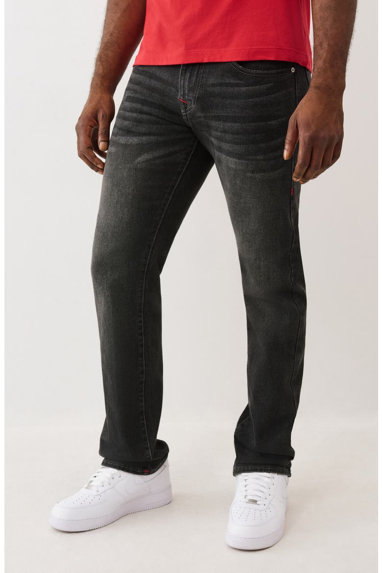 Ricky Straight Leg Jeans, Alternate, color, GREY SMOKY MIST