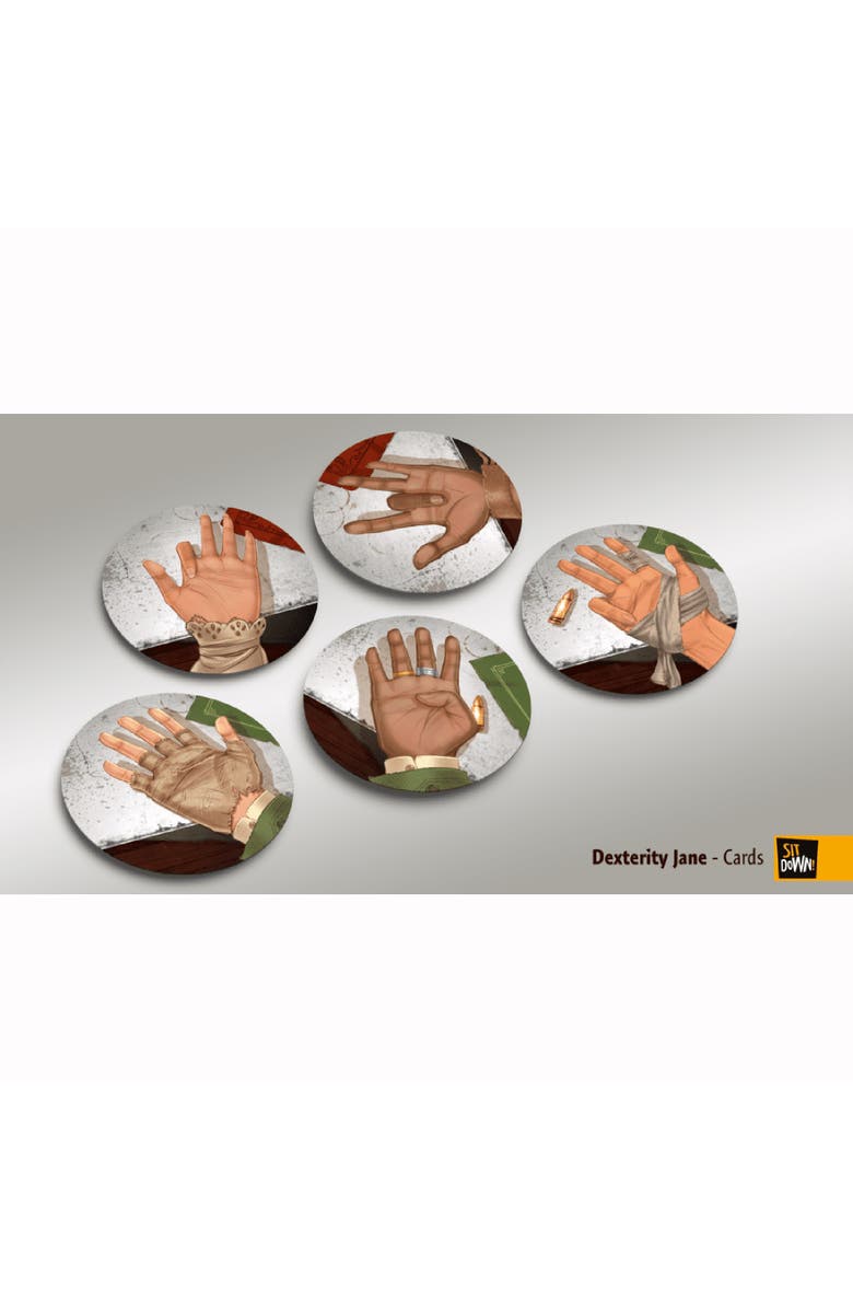 Sit Down! Dexterity Jane Puzzle and Dexterity Family Game, Alternate, color, Multicolored