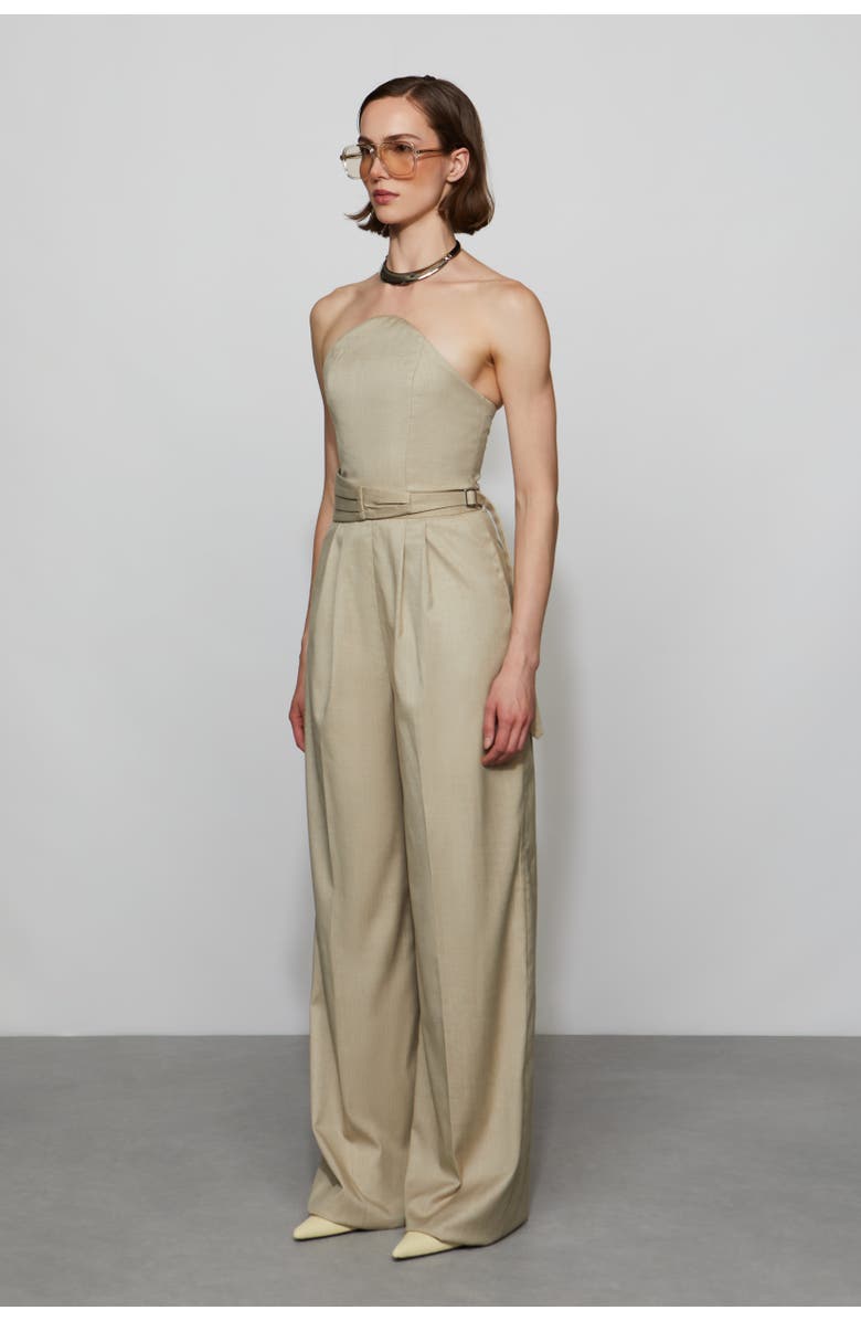 Et Ochs Crosby Jumpsuit, Alternate, color, Taupe