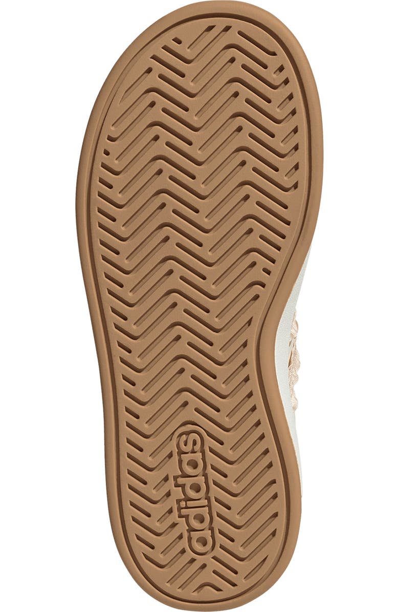 adidas Kids' Grand Court 3.0 Sneaker, Alternate, color, Core White/ Blush Pink/ Gum 3