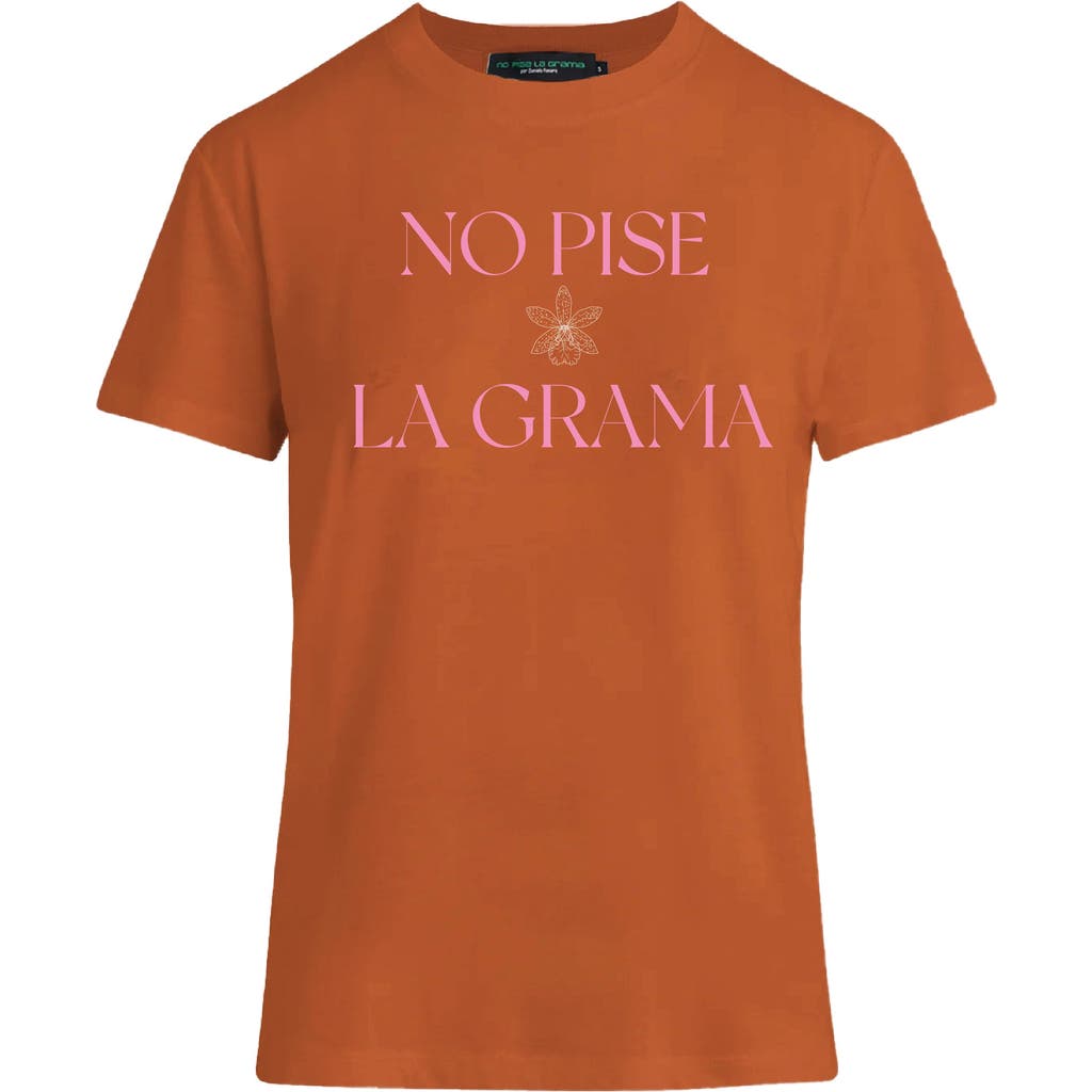 No Pise La Grama Salty Flower T-shirt In Multi