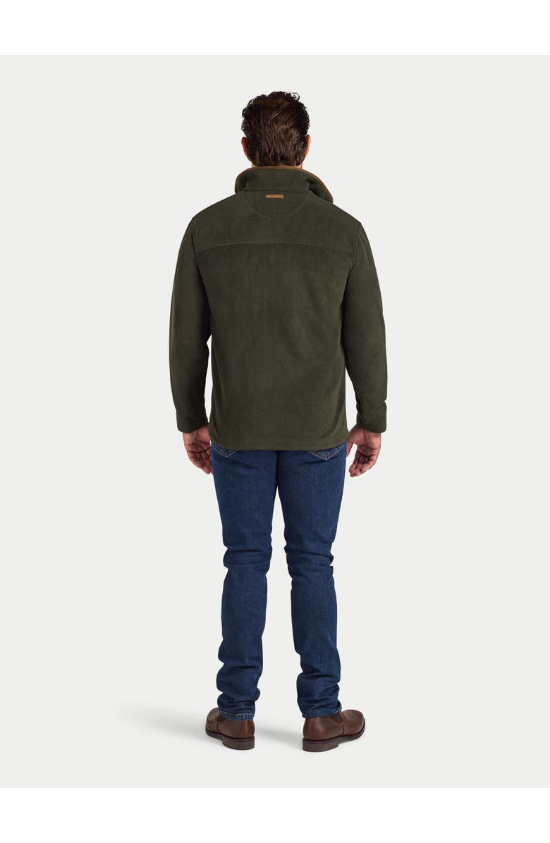 Raging Bull Fleece Zip Through Jacket, Alternate, color, Forest