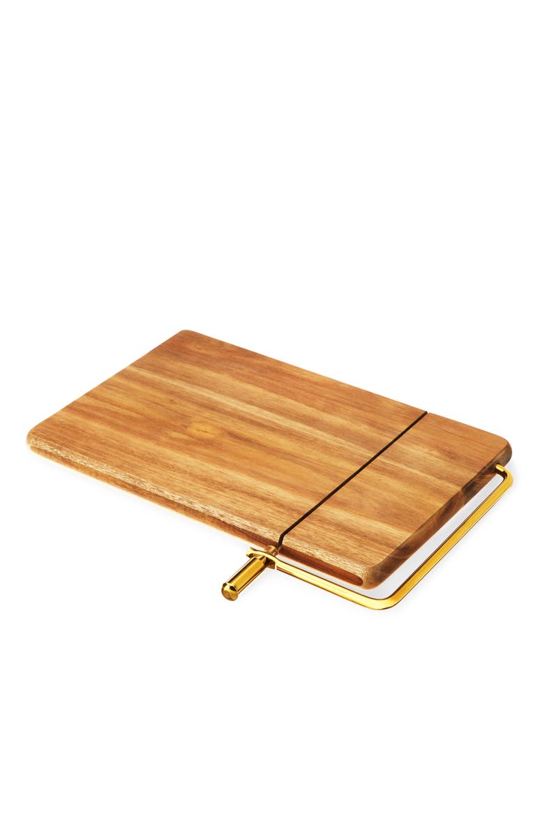 TWINE Acacia Wood Cheese Slicing Board, Alternate, color, Natural