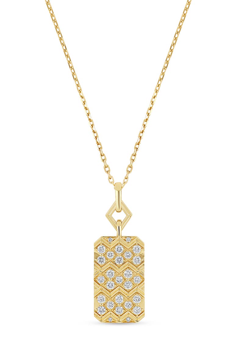 Kiera Diamond Pendant Necklace, Main, color, 18K YELLOW GOLD/ DIAMOND