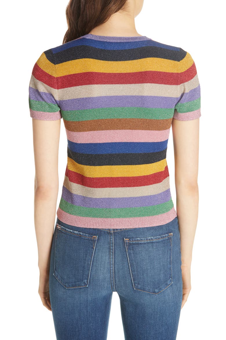Baylor Stripe Top, Alternate, color, MULTI