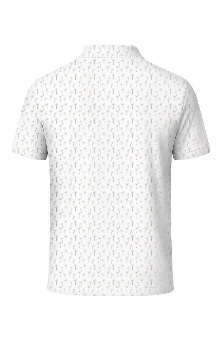 Cole Haan Golf Apparel Cobbler Polo, Alternate, color, White/Silt Green Palm Trees