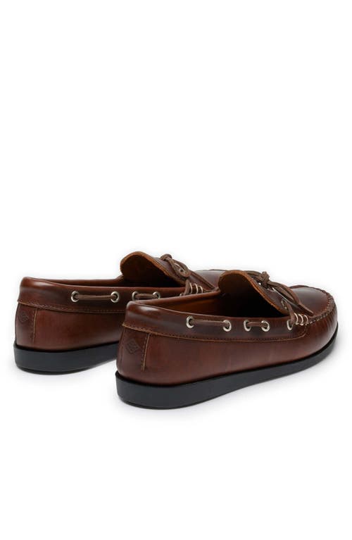 Quoddy Canoe Shoe In Brown