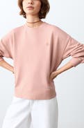 MANGO TEEN Print Cotton Sweatshirt