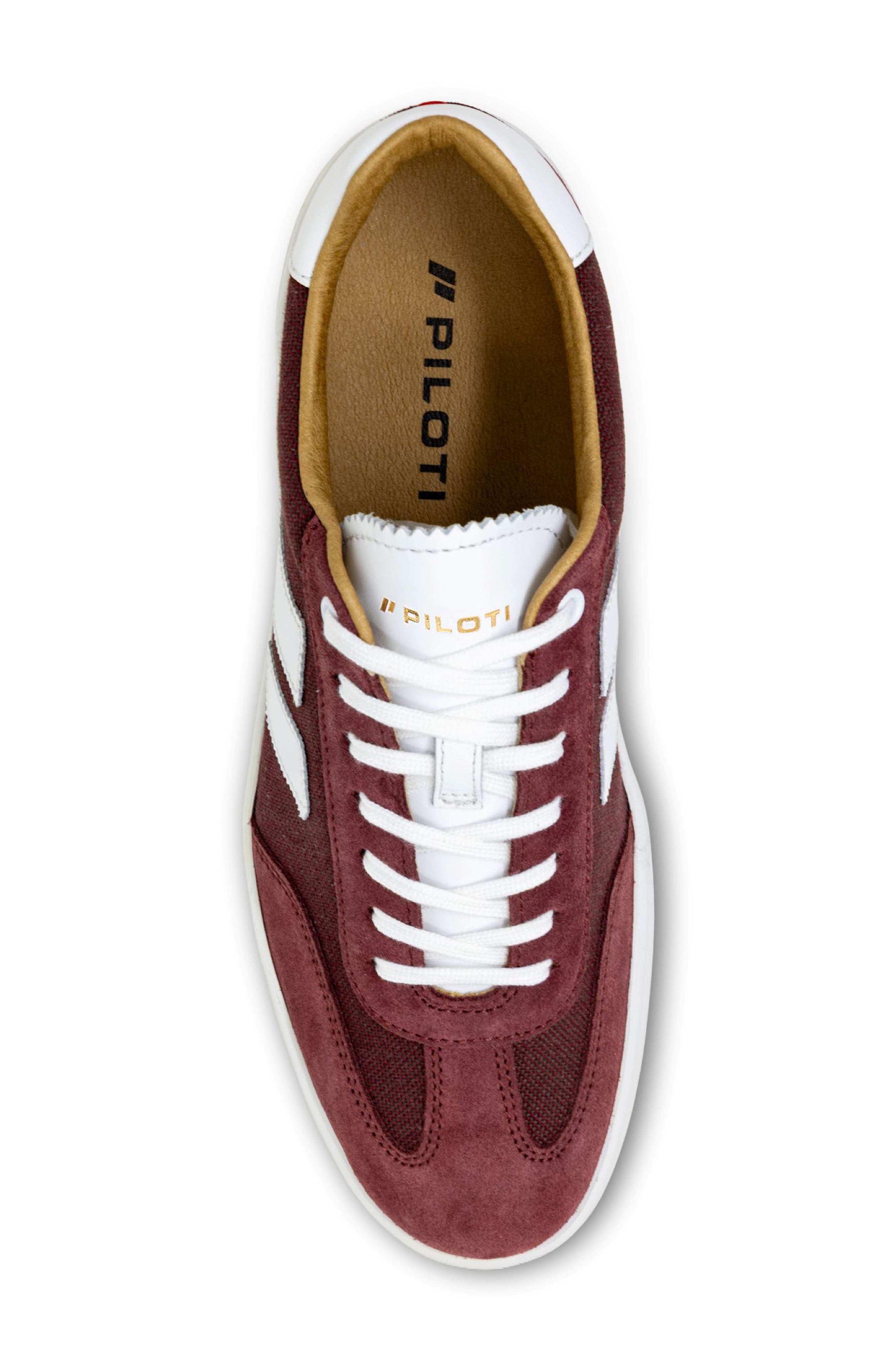 Evo Sneaker, Alternate, color, BURGUNDY