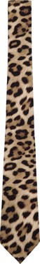 Lords of Harlech Leopard Womens Printed Tie