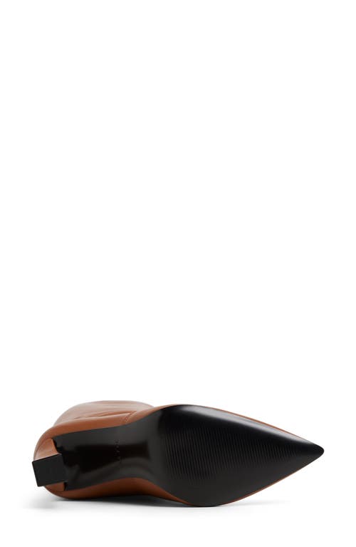 Aldo Nathalee Pointed Toe Knee High Boot In Brown