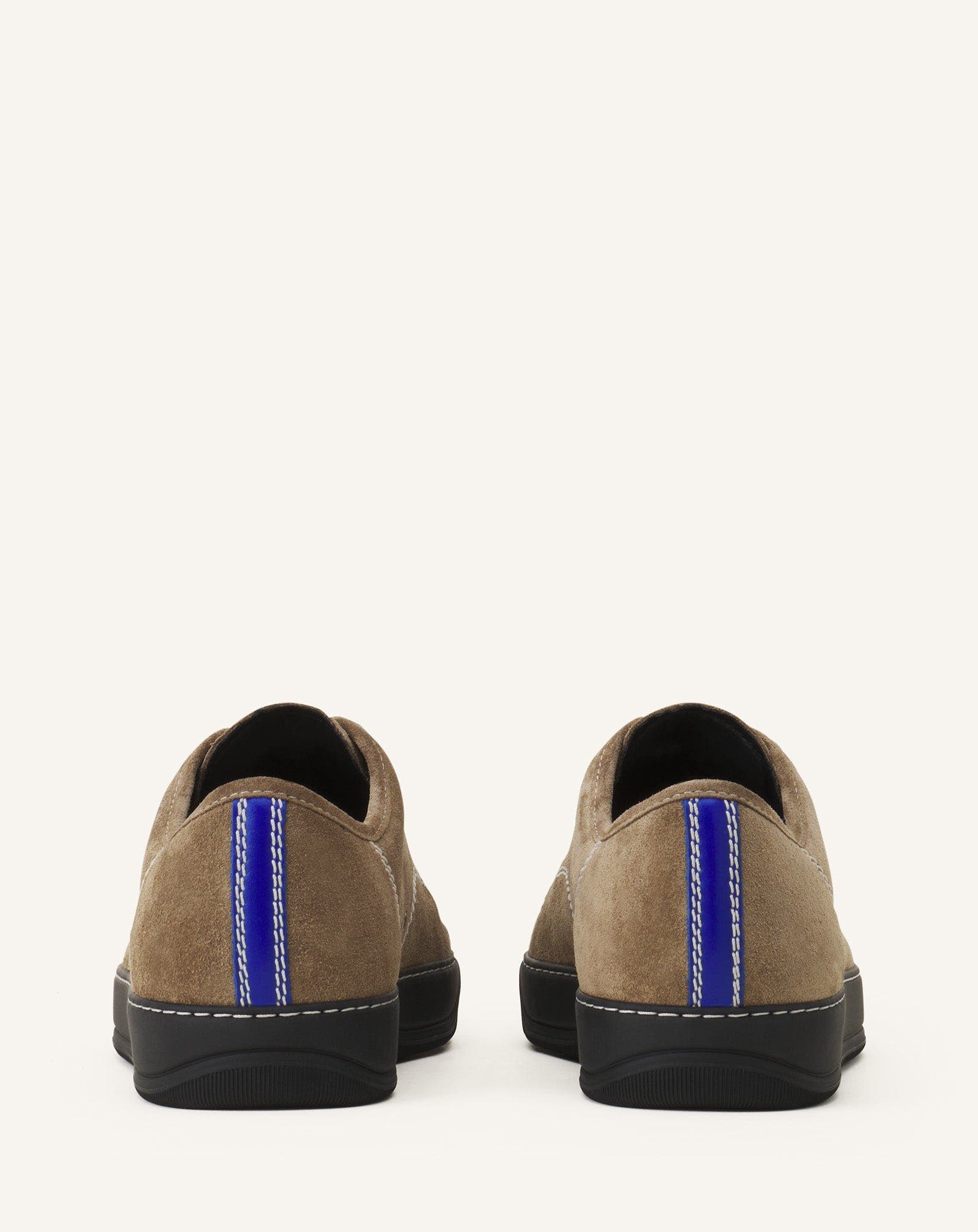 Lanvin DBB1 HIKING SNEAKERS IN SUEDE, Alternate, color, 