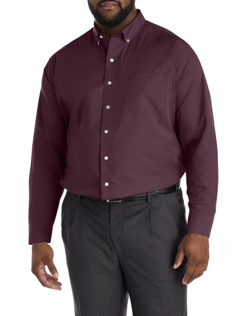 Big & Tall Solid Tech Sport Shirt