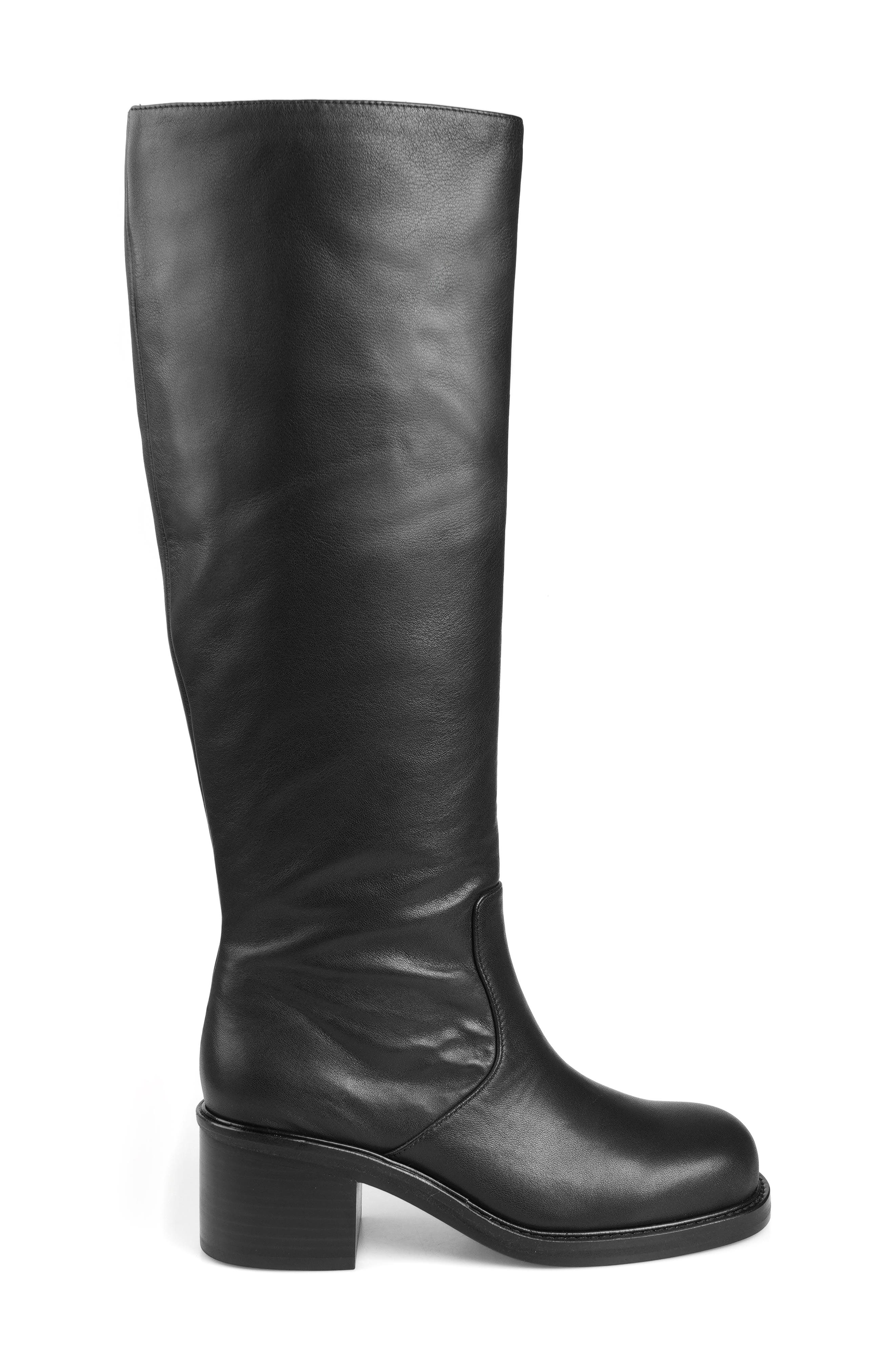 ZIGI Jonnah Tall Boot, Alternate, color, Black Leather