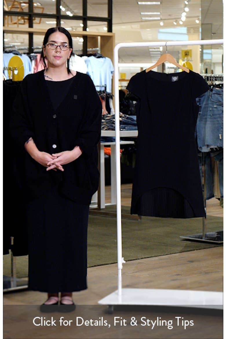 Stretch Crepe Cocktail Dress video