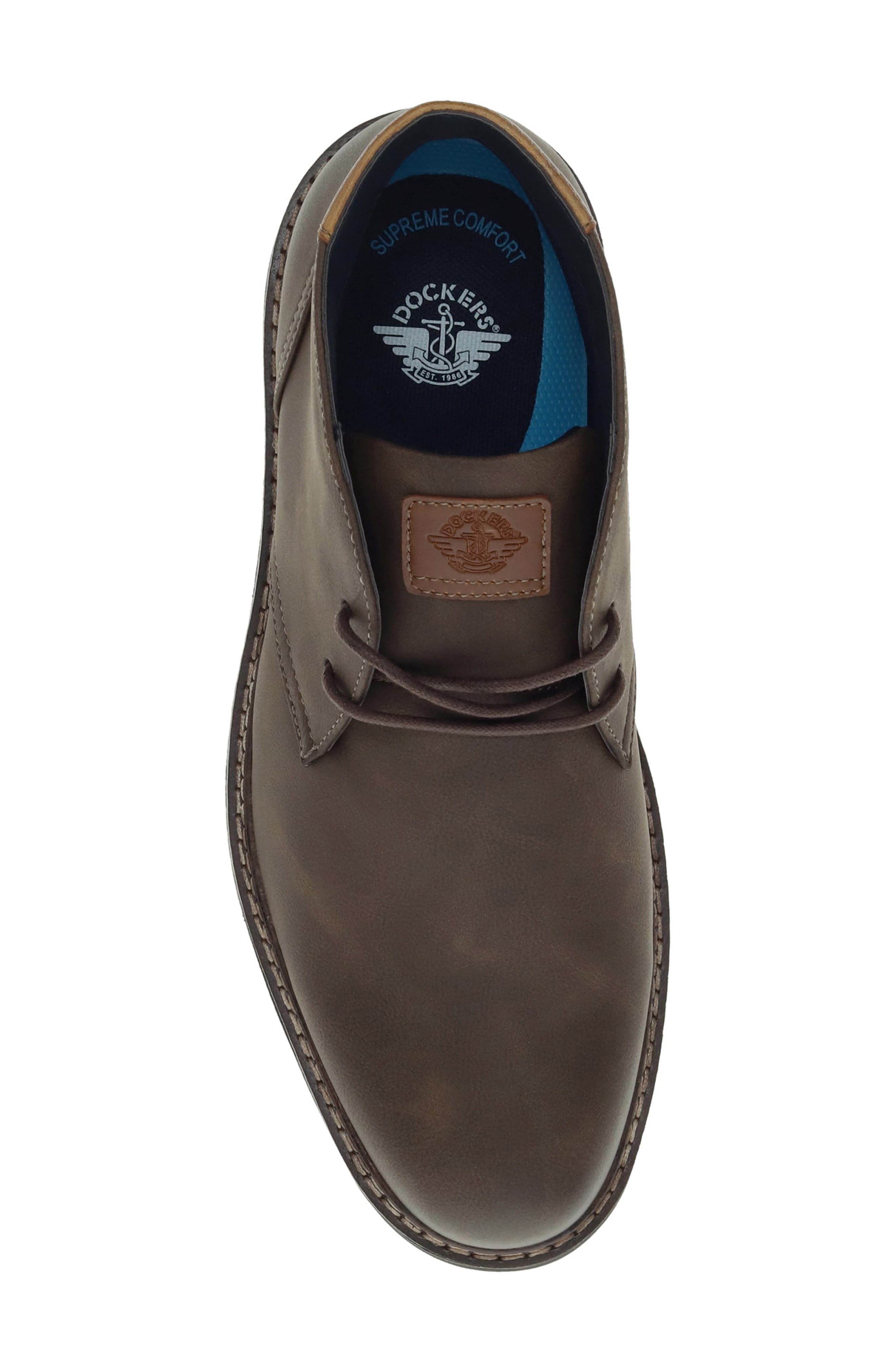 Dockers<sup>®</sup> Esmond Plain Toe Chukka Boot, Alternate, color, Dark Brown