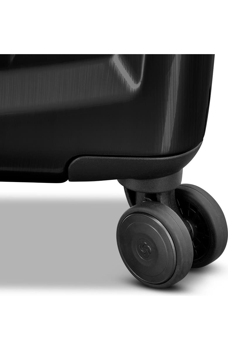 Samsonite Winfield 2 Checked-Large 28-Inch Hardside Expandable Luggage with Spinner Wheels, Alternate, color, Brushed Anthracite