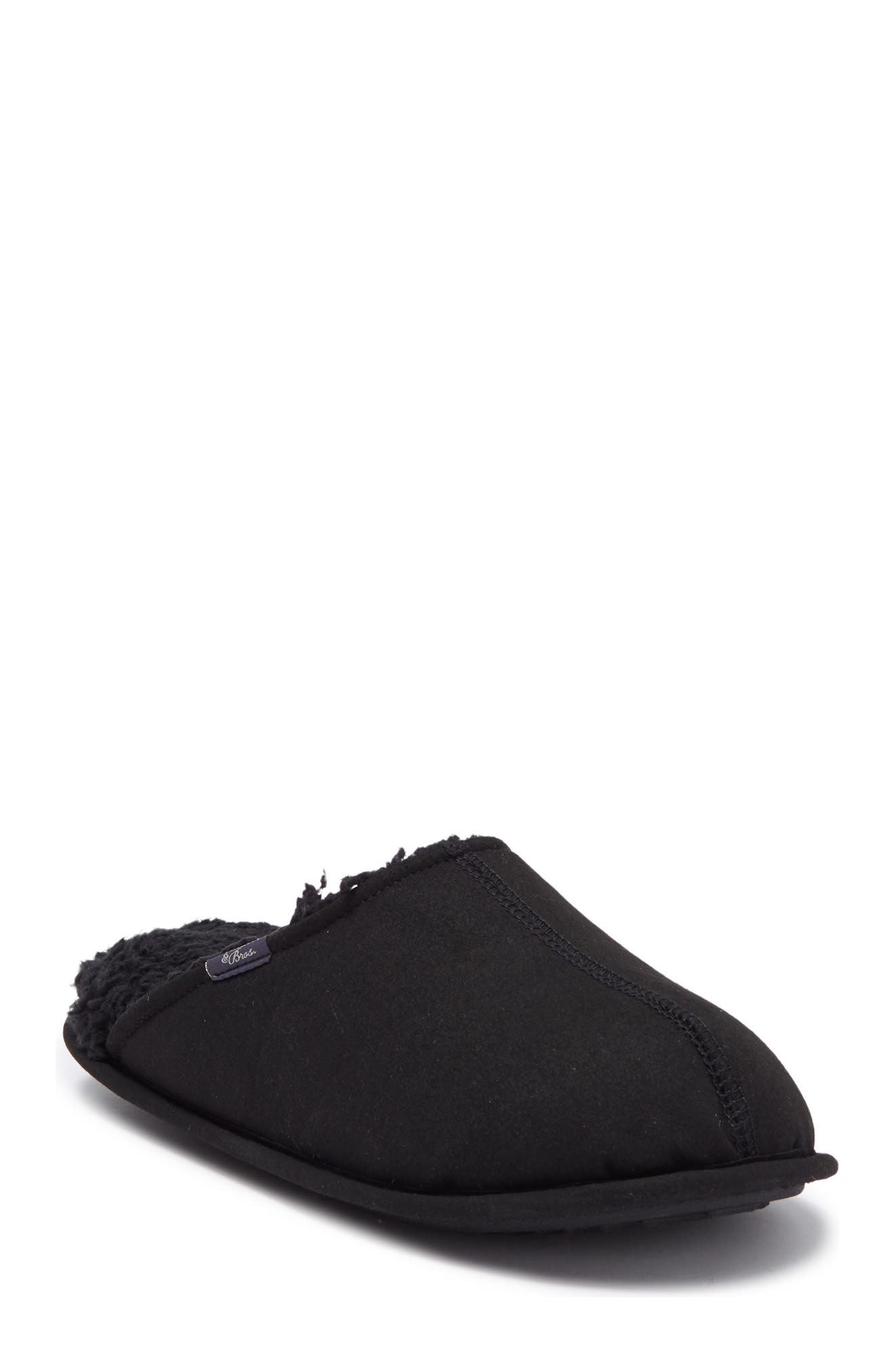 NORDSTROM RACK Wallin & Bros. Cole Faux Fur Lined Slipper, Main, color, 