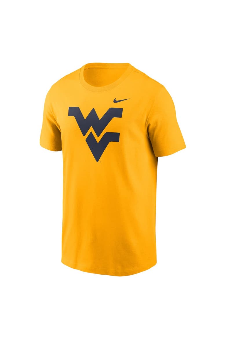 Men's Nike Gold West Virginia Mountaineers Primetime Evergreen Logo T-Shirt, Alternate, color, Gold