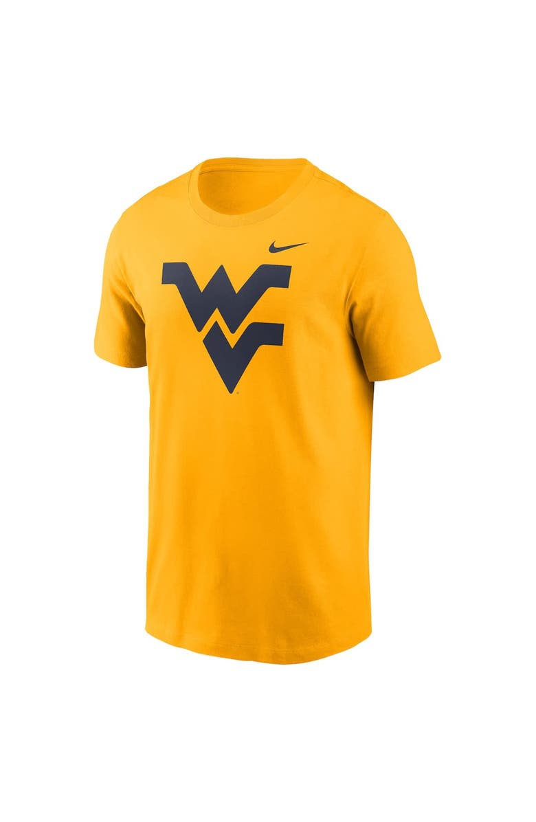 Nike Men's Nike Gold West Virginia Mountaineers Primetime Evergreen Logo T-Shirt, Alternate, color, Gold