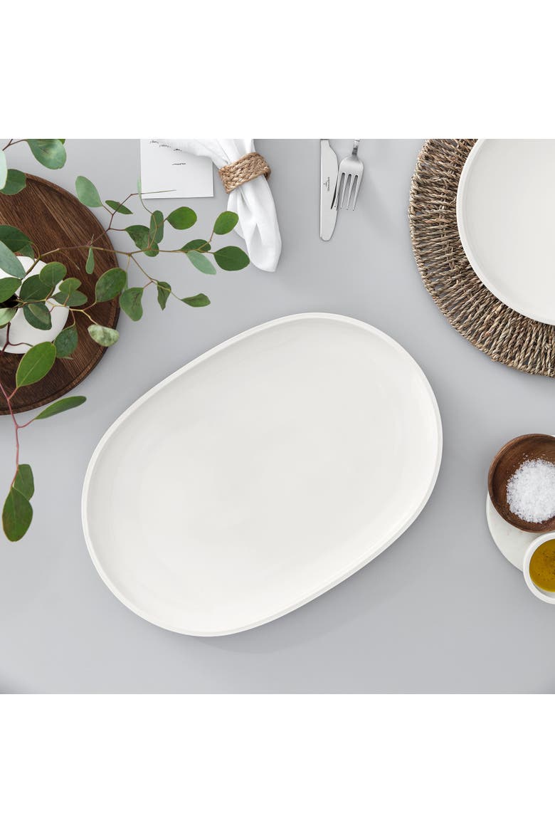 Artesano Original Oval Fish Plate, Alternate, color, white