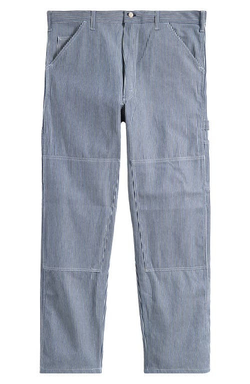Stan Ray Railroad Stripe Double Knee Painter Pants In Hickory Stripe