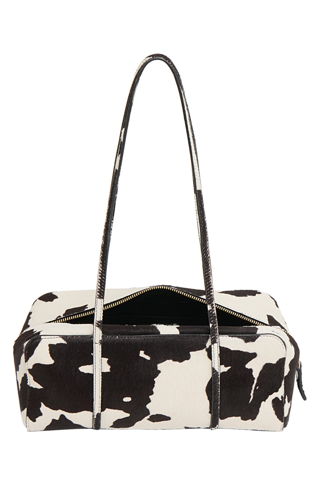Mansur Gavriel Filo Genuine Calf Hair Shoulder Bag, Alternate, color, Printed Pony Hair