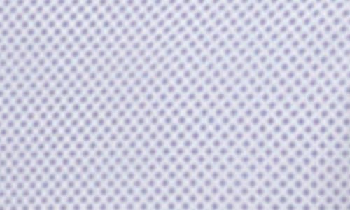 Mizzen + Main Mizzen+main Leeward Microprint Stretch Performance Button-up Shirt In White