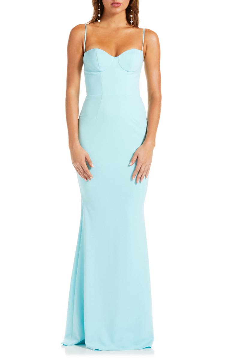 Katie May Yasmin Trumpet Gown, Main, color, 