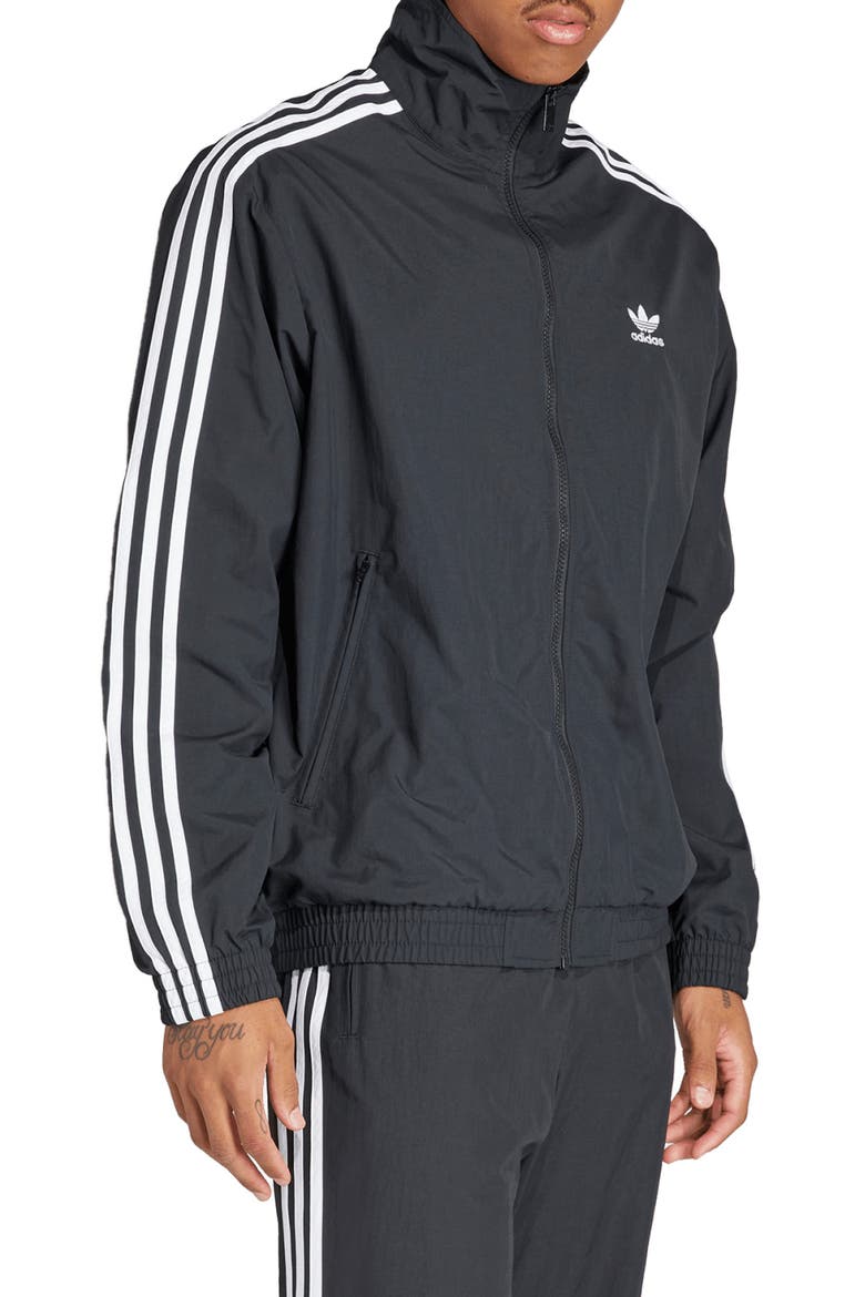 Adicolor Firebird Track Jacket, Alternate, color, BLACK