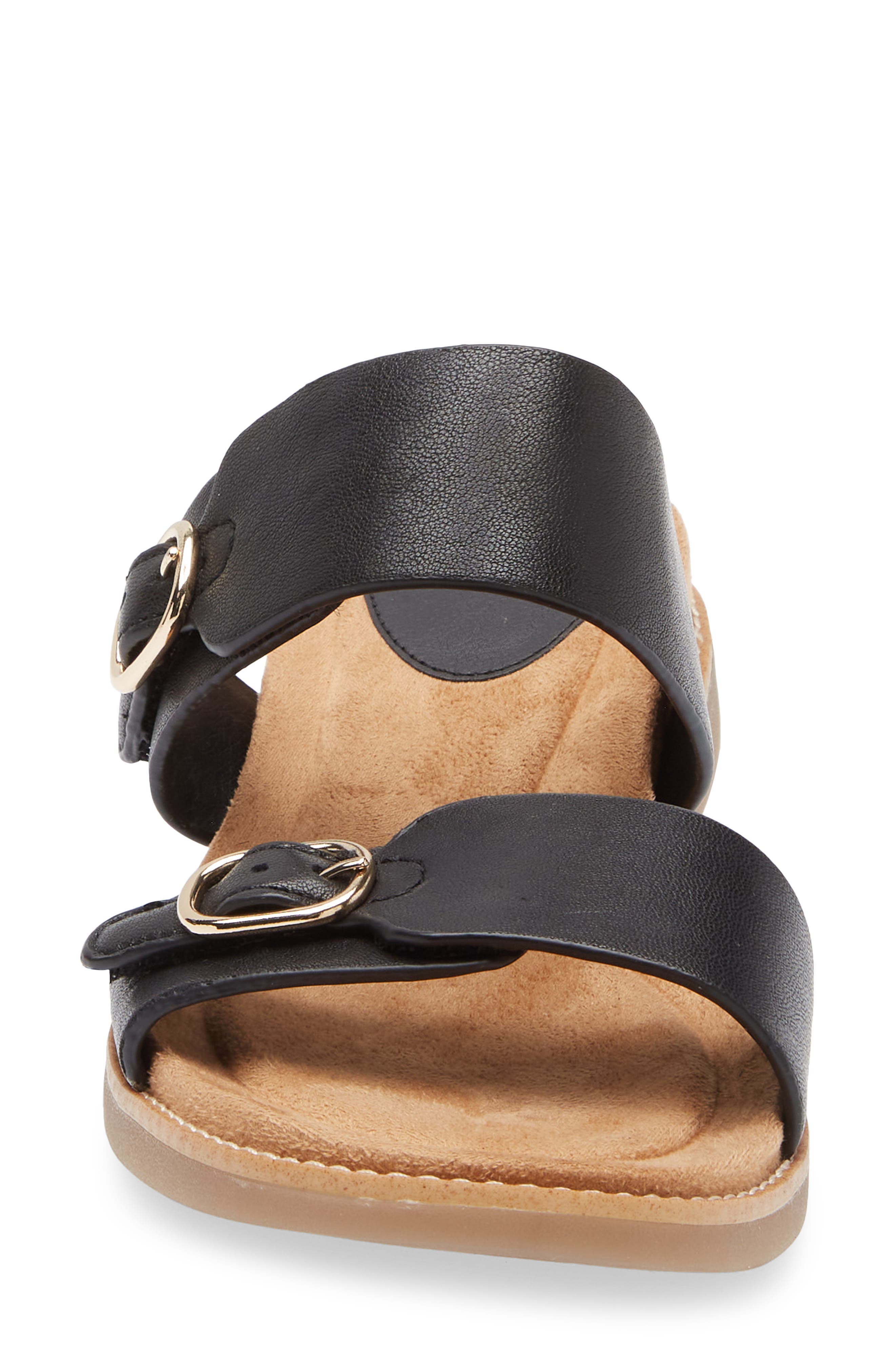 Söfft Bernise Slide Sandal, Alternate, color, Black