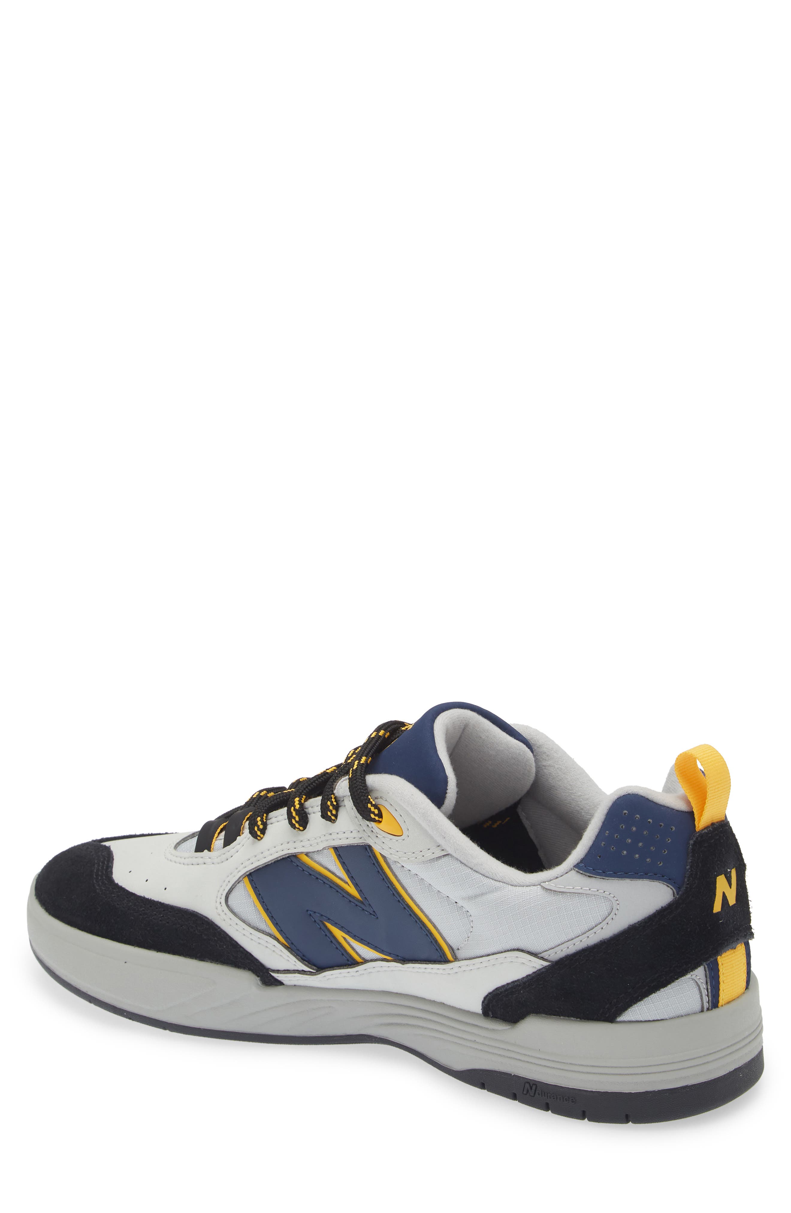 New Balance 808 Skate Sneaker, Alternate, color, Grey/ Black