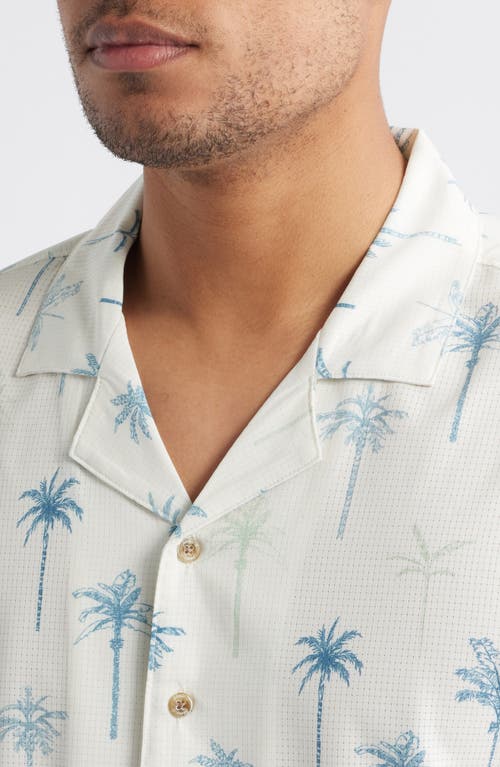 Johnnie-o Willie Tropical Print Stretch Camp Shirt