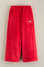 Tucker + Tate Kids' Ruffle Pocket Velour Pull On Pants