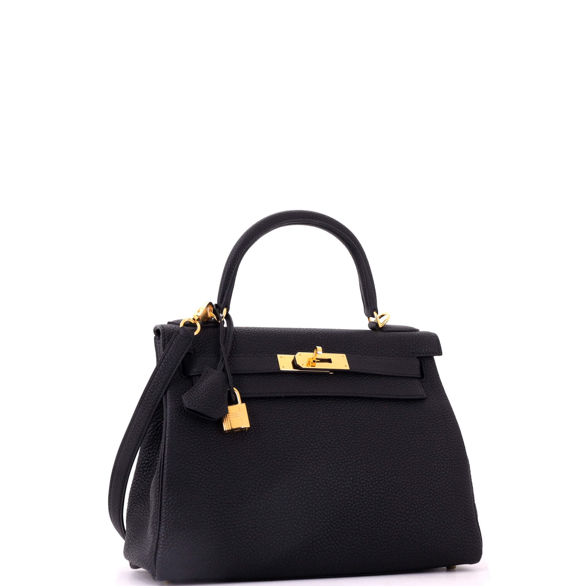 Kelly Handbag Black Togo with Gold Hardware 28, Alternate, color, Black