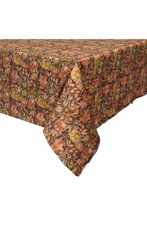 Juliska Willa Cotton Tablecloth In Brown