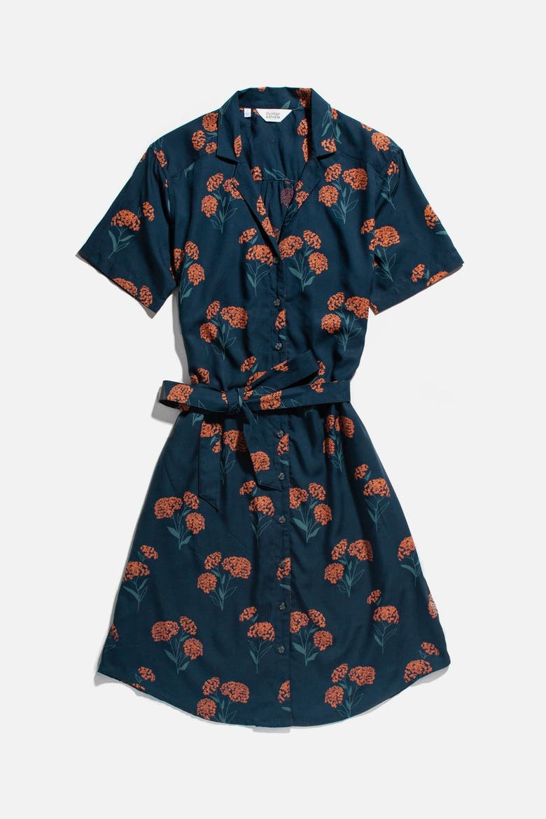 Sofia Shirt Dress, Main, color, Wildflower