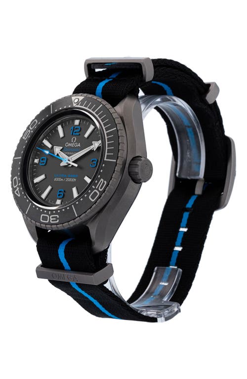 Watchfinder & Co. Omega Planet Ocean Nato Strap Watch, 45.5mm