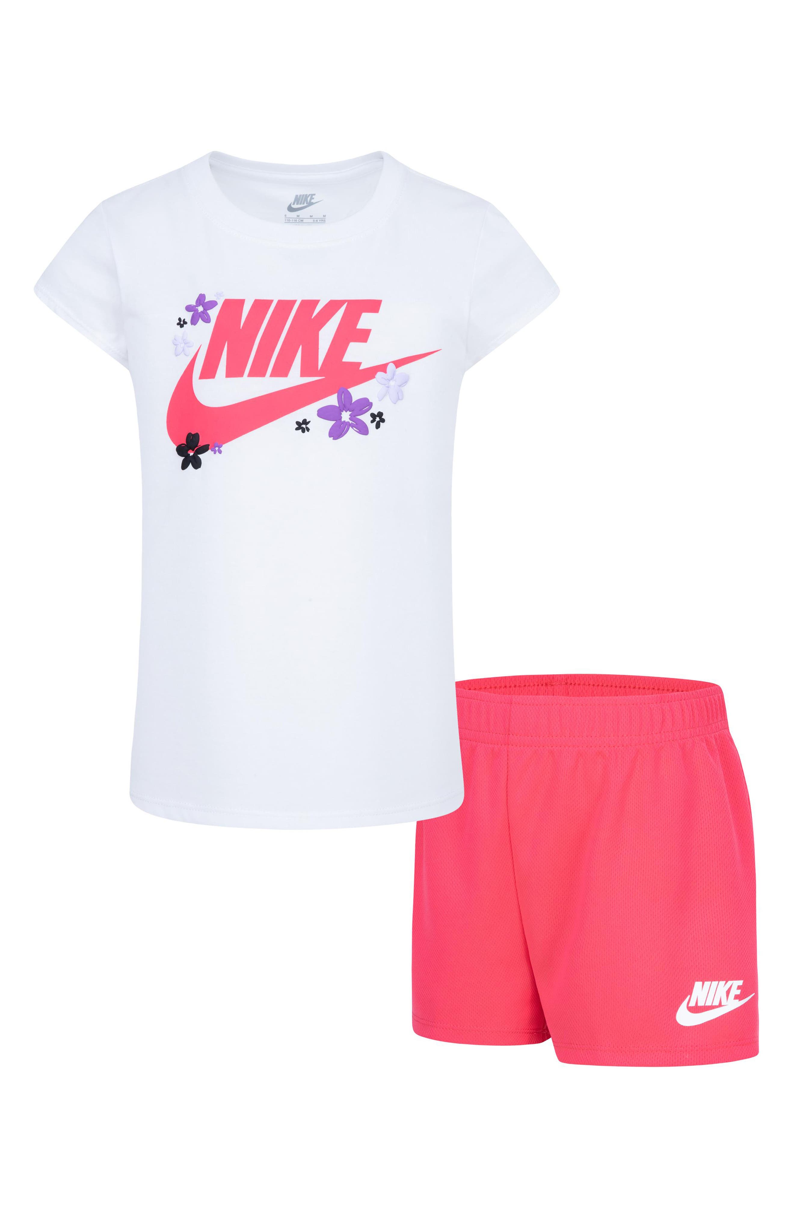 Nike Kids' Fresh Cut Graphic T-Shirt & Shorts Set