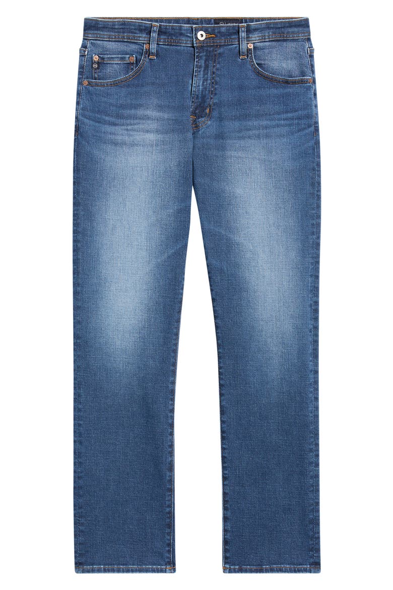 Slim Straight Leg Jeans, Alternate, color, GROVE