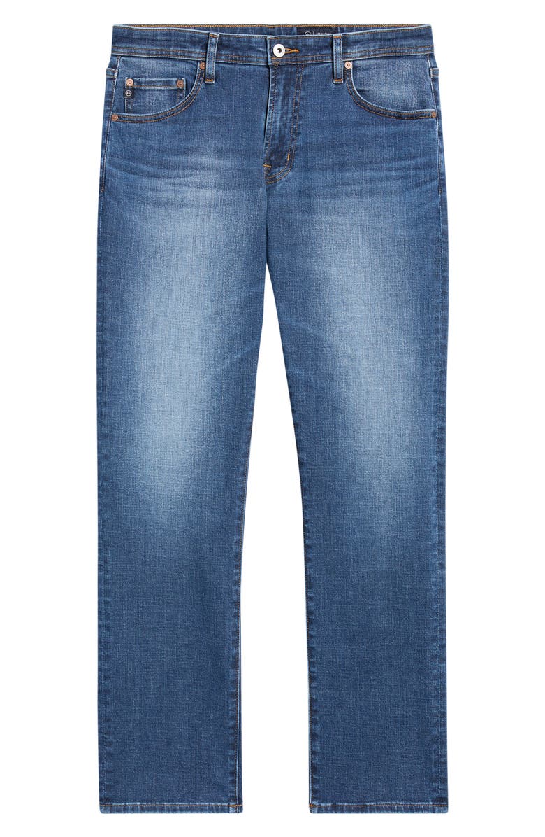 AG Slim Straight Leg Jeans, Alternate, color, Grove