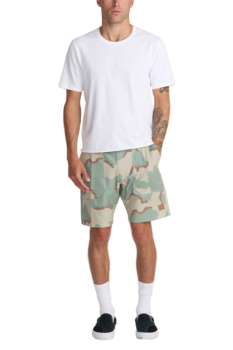 Brophy Hybrid Shorts, Alternate, color, KHAKI CAMO
