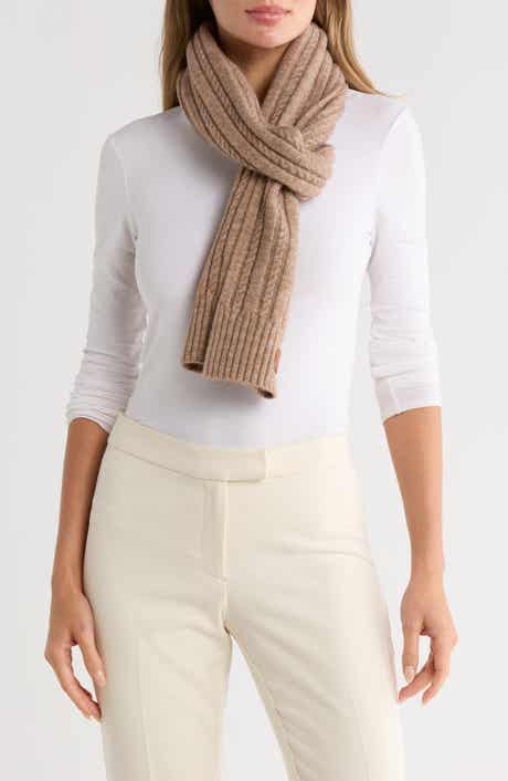 Cole Haan Cable Knit Scarf