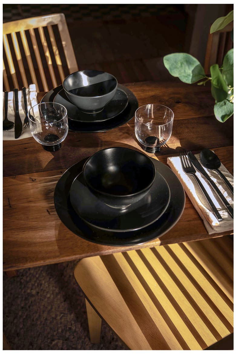 Heirloom 16-Piece Dinnerware Set, Alternate, color, CHARCOAL