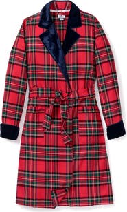 Petite Plume Imperial Tartan Robe