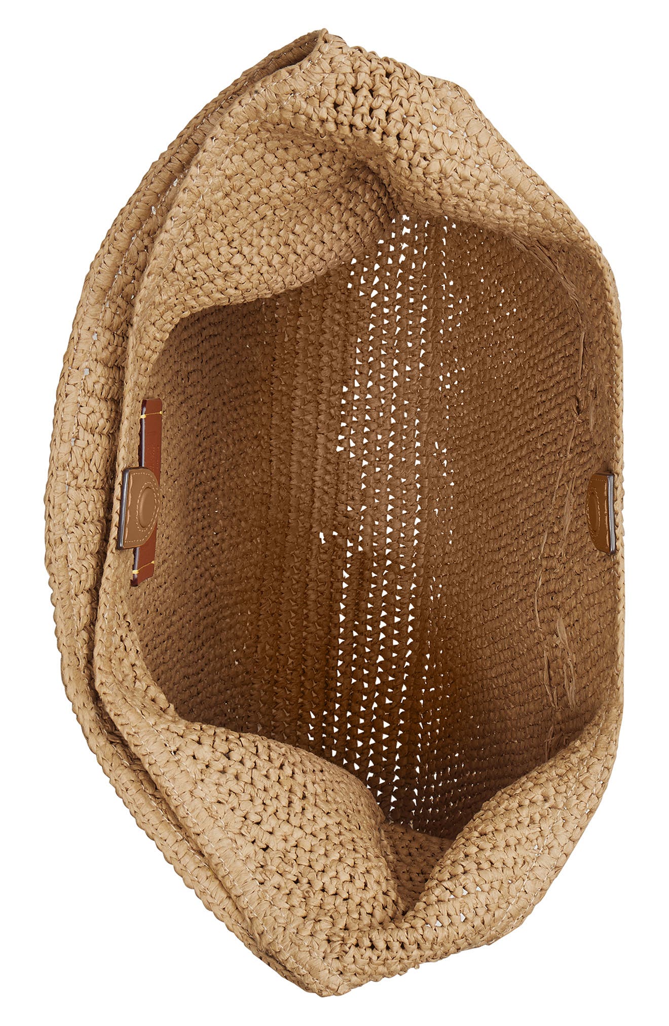 COACH Brooklyn 39 Straw Shoulder Bag, Alternate, color, 