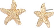 Betsey Johnson Starfish Stud Earrings