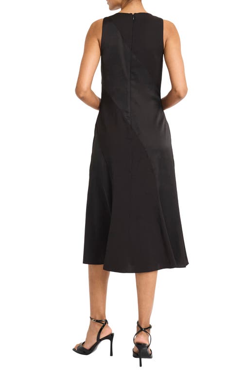 Maggy London Sleeveless A-line Midi Dress